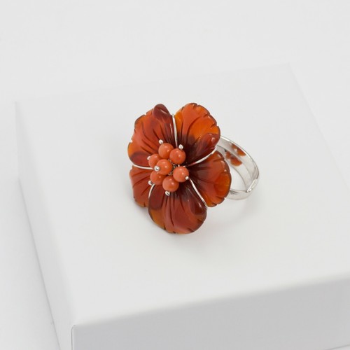 Anello argento 925 con - anello,