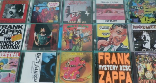 Frank zappa verschiedene s - frank, cd's