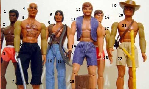 Figurina big jim - jim, mattel