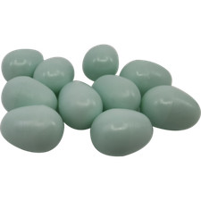 10 Uova Finte In Plastica Per