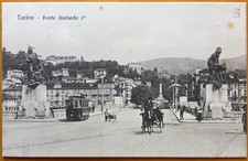 cartolina d'epoca TORINO PONTE
