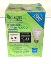 Maxlite LED PAR20 Bulb 7W 30