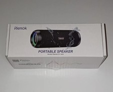 RIENOK Cassa Bluetooth Portatile Potente 30W IPX7 Impermeabile Altoparlante Blue