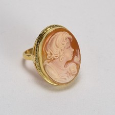 ANELLO  ARGENTO 925 DORATO CON