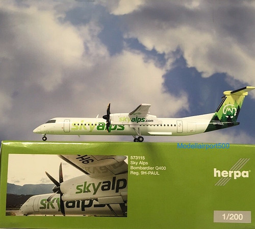 Herpa wings 200 bombardier - wings, 1:200