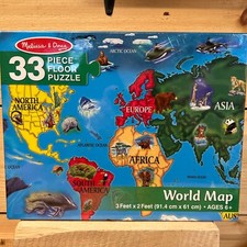 Melissa & Doug World Map Jumbo