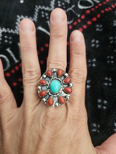 Anello grappolo navajo - anello,