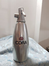 SELTZ SIFONE GIMAS CON SCRITTA CORA  COLORE  GRIGIO