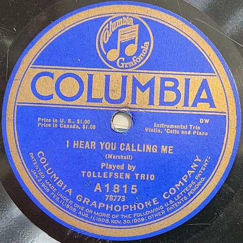 Rpm columbia a1815 - 10":,