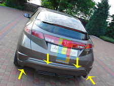 HONDA CIVIC TYPE R 2006-2010 DIFFUSORE POSTERIORE SPOILER ESTRATTORE LOOK TUNING