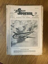 LOTTO 136 numeri AEROPLANE SPOTTER 1941 - 1948 dal num 1 al num 217 RIVISTA