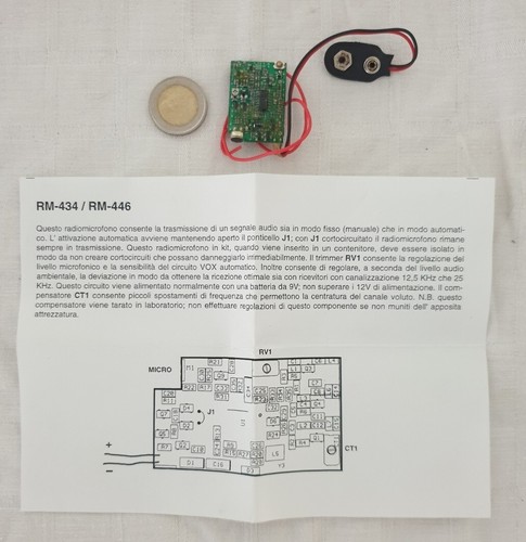 Microspia ambientale audio - microspia,