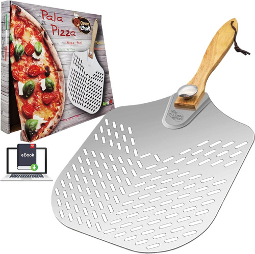 Pala per pizza - per, forata,