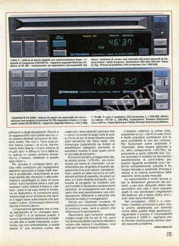 Pioneer 1984 advertising - pioneer, advertising'