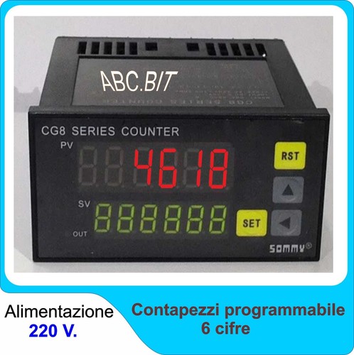Contapezzi 220 cg8 - contapezzi,