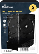 5 Custodie per Cd E Dvd