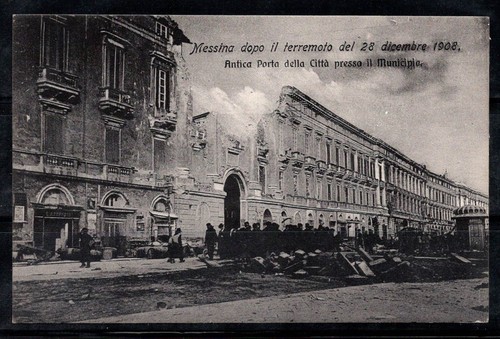 Messina 1908 cartolina 100 - 1908,