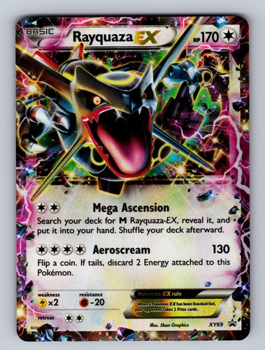 Rayquaza holo promo - rayquaza,