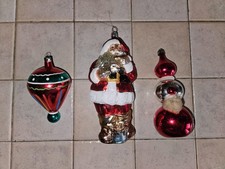 Palle di Natale in vetro soffiato anni 60 Lotto 9