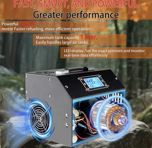 4500psi 300bar pcp compressore - 4500psi,