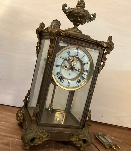Antico orologio tavolo - antico, da