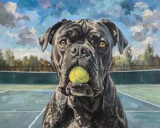 Proud Cane Corso con Palla