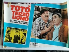 FOTOBUSTA  TOTO' TERZO UOMO AROLDO TIERI, FRANCA MARZI, CARLO ROMANO 2