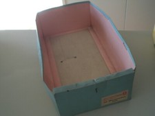 SCATOLA SCATOLO BAMBOLA FURGA MARIANNINA - VINTAGE ANNI '60