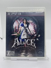 Alice: Madness Returns PS3 PlayStation 3GIAPPONE USATO "molto buono" IMPORTAZ...