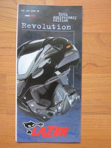 Brochure casco moto lazer - brochure,