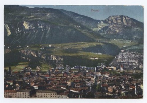 C788 cartolina trento - cartolina,