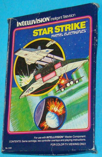 Star strike intellivision - -,