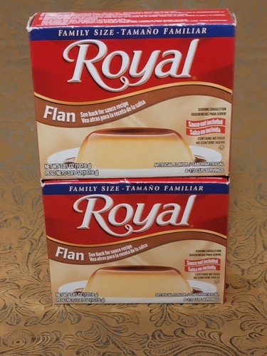 Royal bilingual flan - bilingual,