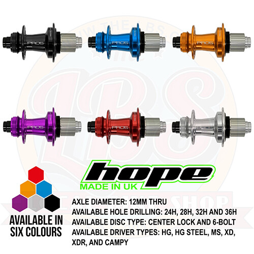Mozzo posteriore standard hope - standard,