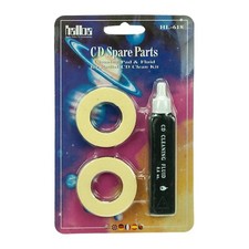 Feltrini di ricambio e liquido di pulizia per HL609 kit pulizia dei CD/DVD