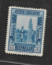 49093) SOMALIA ITALIANA 1,25 L.- Dubat e termitaio -S. pittorica, dent. 14 MNH**