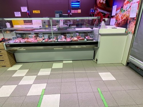 Banco frigo macelleria - banco,