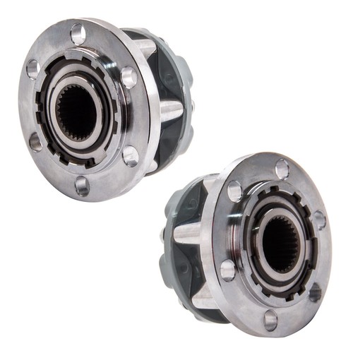 Free wheel bearing hub - free, lock