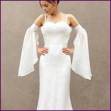 Sposa Chiffon Polsino Maniche