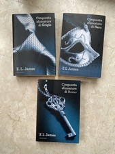 E. L. James - 50 Sfumature Di Grigio / Nero / Rosso  - Trilogia Completa