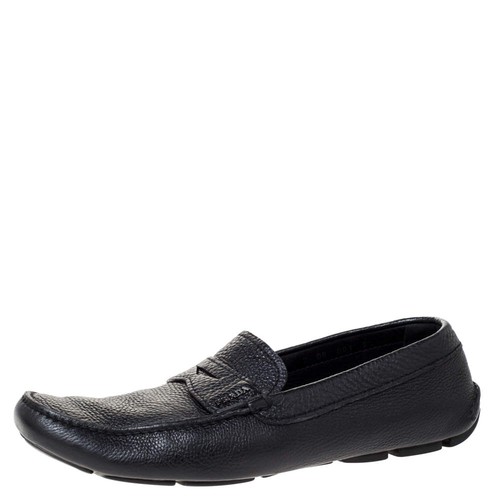 Mocassini prada pelle nera - pelle,