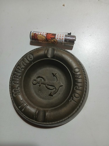 Posacenere metallo vintage - posacenere,