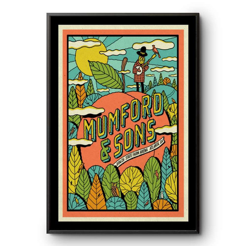 Poster concerto mumford sons - mumford,