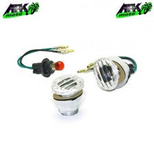 Mini Micro Frecce Indicatori di direzione da Carena 12V/10W Moto Scooter Auto