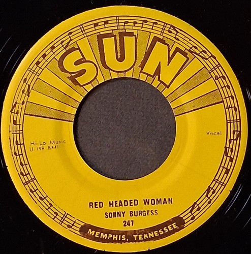 Sonny burgess red headed - sonny,