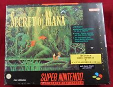 SNES Secret of Mana - solo scatola - danneggiato