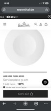 Servizio piatti rosenthal bone - rosenthal,