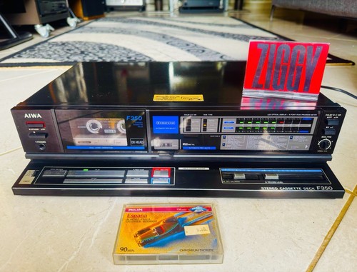 Aiwa f350 stereo cassette deck - f350,