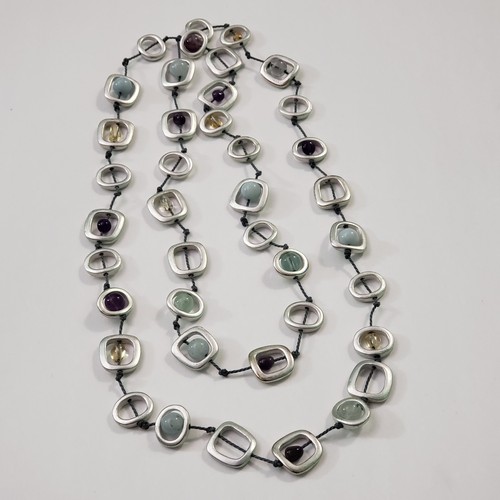 Collana geometrica giglio - , di