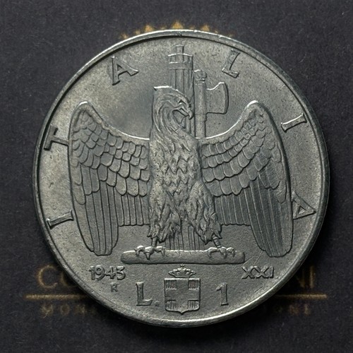 Lira impero 1943 - impero, rara